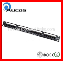 UTP/FTP 12/24/48 port cat5e patch panel