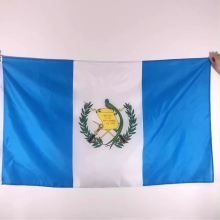 digital printing banner flying Guatemala flag