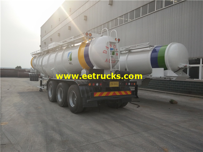 19000L H2SO4 Delivery Tank Semi-Trailers