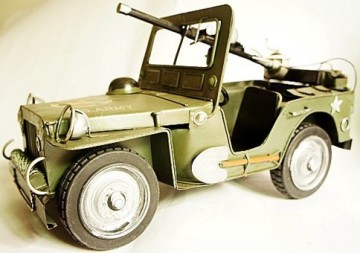Military jeep car toys