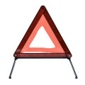 Κιτ έκτακτης ανάγκης οδικής ασφάλειας αντανακλαστικό προειδοποιητικό τρίγωνο