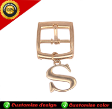 Gold decorative shoe buckle accessories