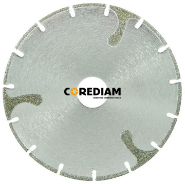 Electroplated Segmented Saw Blade