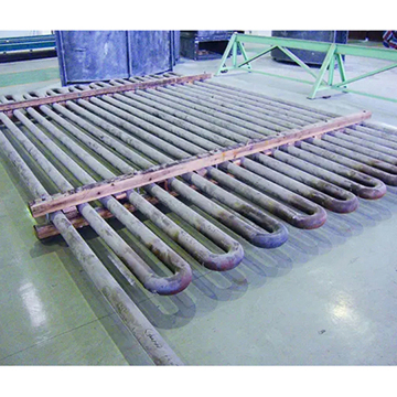 Resistance heater radiant tube