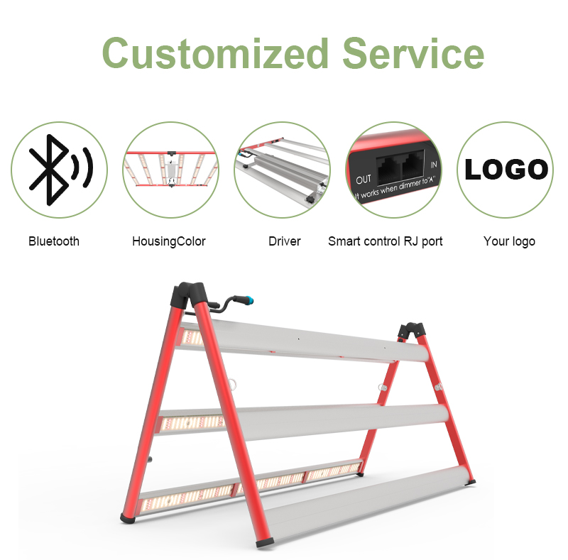 Tumbuh LED LED Bar Samsung IR 660nm 600w