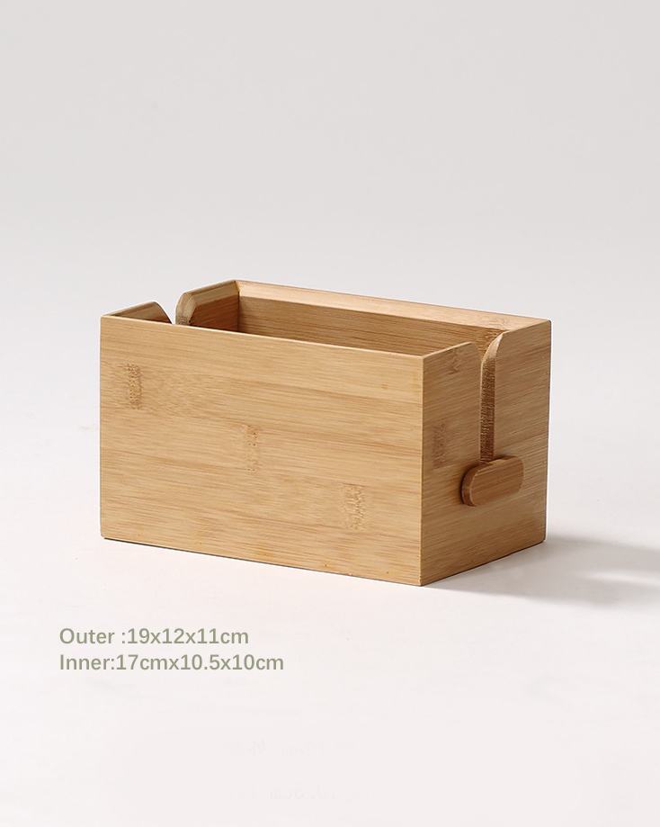 Caja de pañuelos de madera Wooden Tissue Box