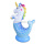 New Summer Inflatable Fish Tail Unicorn Spray Toys
