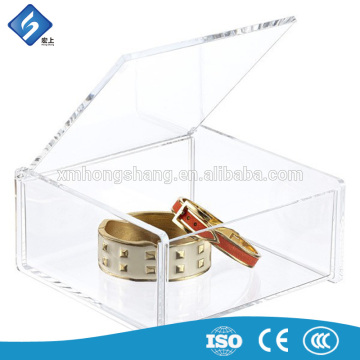 Acrylic Gift Boxes / Wholesale Clear Plexiglass Boxes / Organic Glass Storage Boxes with Lids