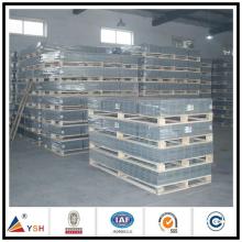 Stainless steel framed welded mesh panel