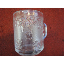 Glass Cup Verre à bière en verre transparent Verrerie de verre Kb-Hn0490