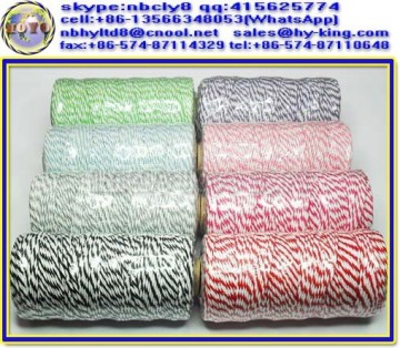 100% natural cotton red bakers twine , colored twine , pink bakers twine