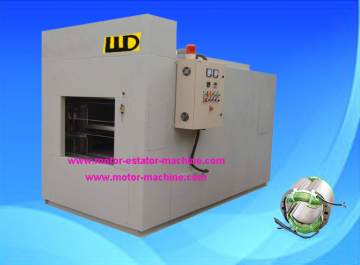 electric chain oven for stators with coils