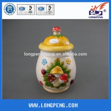 Best Selling Mushroom Ceramic Cookie Jars