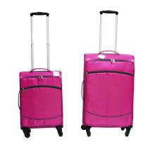 Carry on Wheeled Aluminium Trolley Soft Trolley Bag