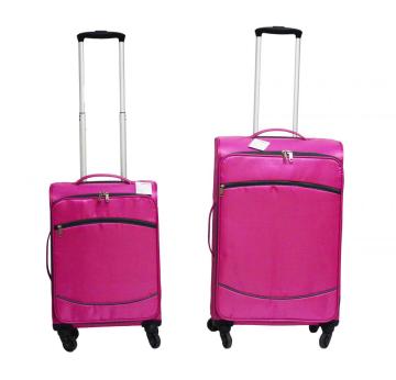 Carry on Wheeled Aluminium Trolley Soft Trolley Bag