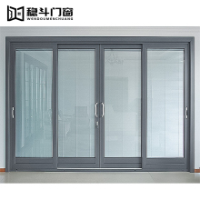 Aluminum Alloy Triple Rod Trackless Sliding Doors