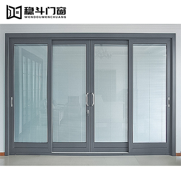 Aluminum Alloy Triple Rod Trackless Sliding Doors