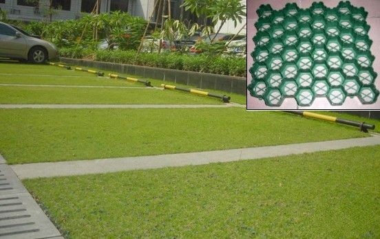 Grass turf cell/Hdpe plastic grass lawn paver grid