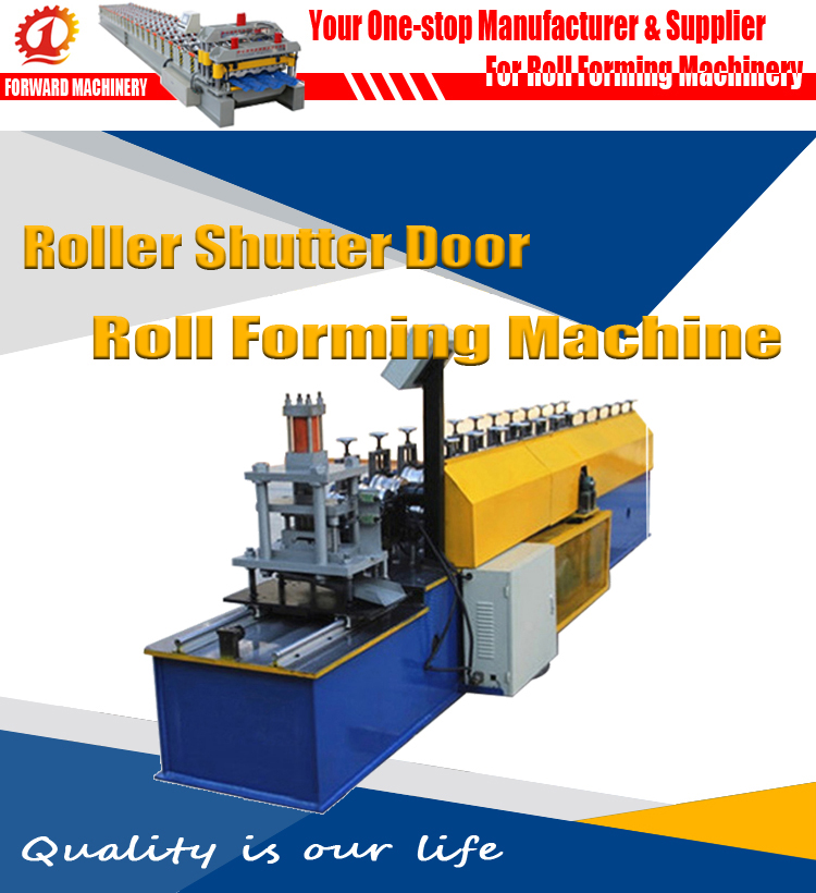 Cangzhou customized perforated metal door roller shutter roll forming machine