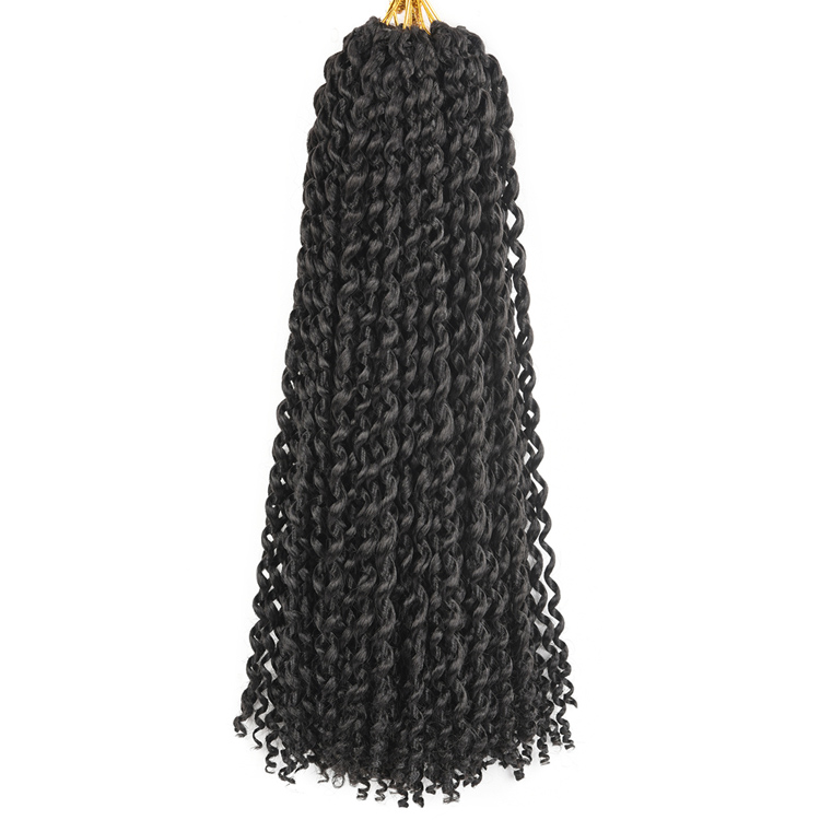 Synthetic Water Wave Crochet braiding braids braid hair