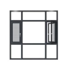 Customized Modern Design Aluminum Glass Casement Windows