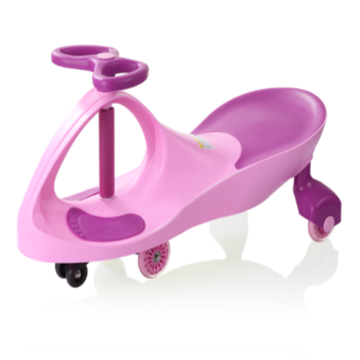 Child Swing Toy Car With Flash Wheel