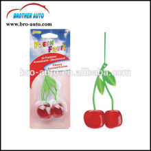 Lovely toy shape fruit perfume pendant hanging car perfume car perfume tree