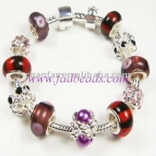 Beads Bracelets; european bracelet; metal bracelet