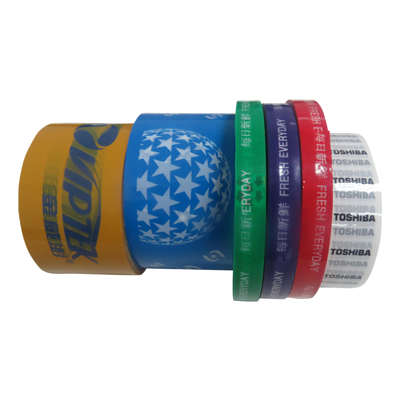 Colorful Printed Packing Tape Hotmelt Adhesive Carton Sealing Tape