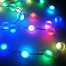 20 ملليمتر 12 فولت rgb led pixel الكرة سلسلة