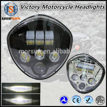 Victory Motorcycle Headlights led motorcycle parts high low beam victory led headlight
