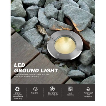 Ground Lights Outdoor Waterproof Spotlight