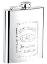 Embossed Stainless Steel Hip Flask