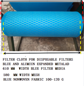 Metal Mesh Laminated Filter Media Rolls