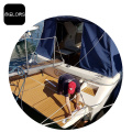 Plancher de bateau en mousse EVA marine teck clair et noir