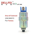 24V Fuel pump Solenoid 28363772 For Perkins