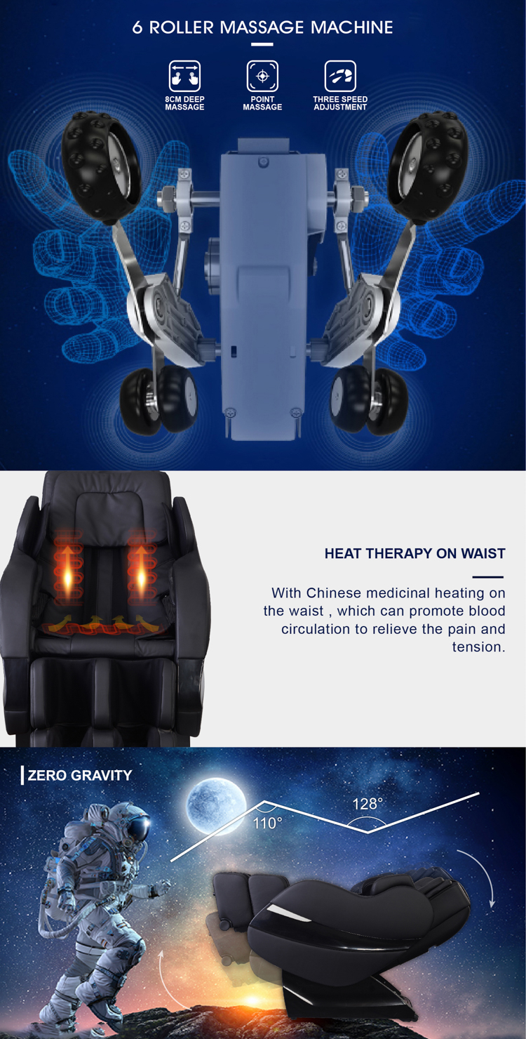 RK-7212 2D zero gravity massage chair