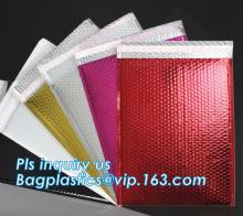 Padded Bubble Envelope/Mailer, Bubble Padded Envelopes, Metallic Bubble Mailer, Glossy Aluminum Foil Film Custom courier mailing