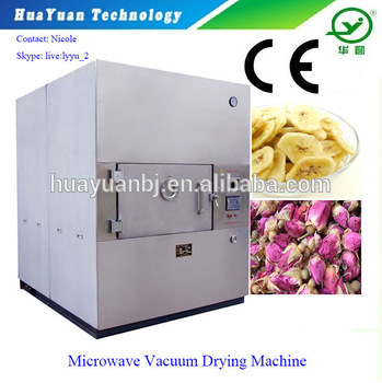 Flower/ Banana Microwave Vacuum Dryer