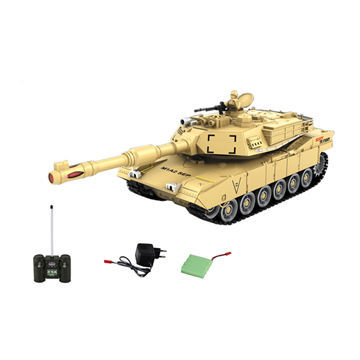 1/28 Scale Lighting & Sound IR Battle RC Tank M1A2