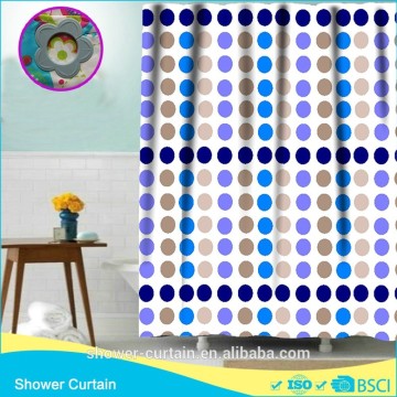 HOOKLESS POLYESTER WATERPROOF CHEAPER SHOWER CURTAINS