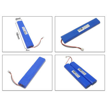 Rechargeable 11.1V lithium ion na baterya para sa solar