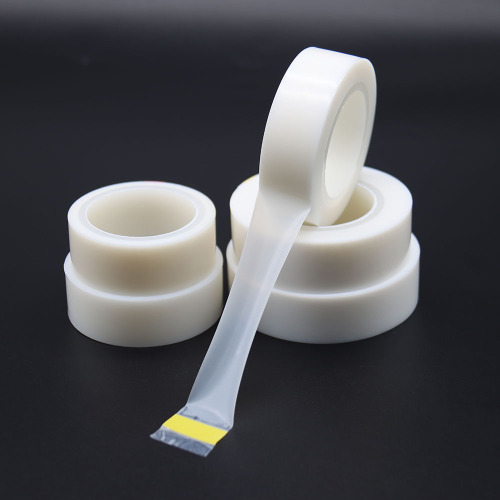 Branco PTFE filme com adesivo de silicone