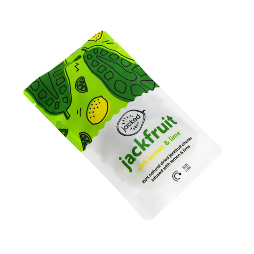 impression de sachets de fruits secs à fermeture zippée biodégradable