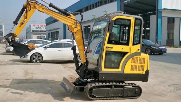 Mini Excavator With Attachments Auger Hammer Grab