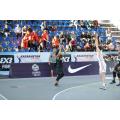 FIBA 3x3 Enlio SES entrelazando al aire libre. Tile 02