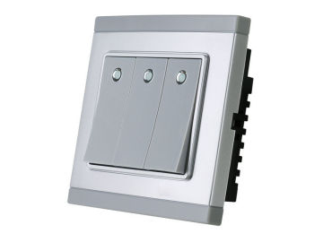 Remote Controlled Electrical Switch  / 3 Gangs Wall Light Switches