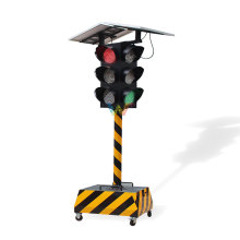 300mm Solar Powered Portable Temporary Traffic Signal Light