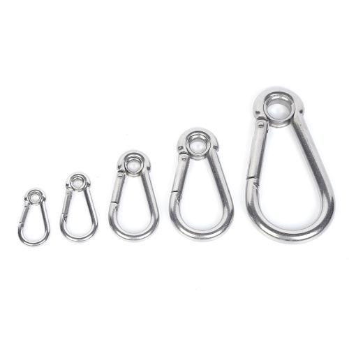 Brew Karabiner Stainless steel snap ring hook snap buckle Supplier