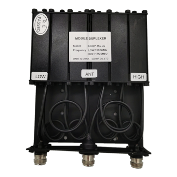 50W Base Station Two-Way Radio Repeater for 136-174MHz & 150MHz VHF Duplexer